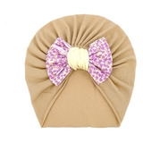 Gorro Hat Bows Knot Floral Bowknot
