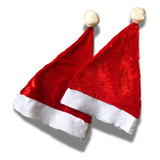 Gorro Papai Noel 1 Touca Natal Adulto Veludo Enfeite