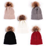 Gorro Pom Pom Touca Bebe Toquinha Crochê Inverno