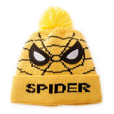 Gorro Touca Homem Aranha Infantil Spider Menino Tricotado