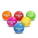 GoSports Bolas Pesadas Pliométricas Para Treinamento De Beisebol E Softball Pacote Com 6 Bolas De Peso Variável Para Melhorar A Potência E A Mecânica Escolha O Conjunto Pro Ou Elite