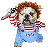 GOYOSWA Fantasias De Dia Das Bruxas Fantasia De Cachorro Mortal Fantasia De Cachorro Divertida Fantasia De Dia Das Bruxas Para Cães Pequenos Médios E Grandes Extra Grandes GG