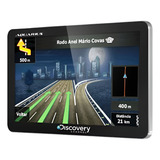 Gps Automotivo Aquarius Discovery 4 3 Slim Mtc2420 Radar