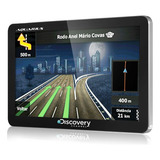 Gps Automotivo Aquarius Discovery 4 3 Slim Mtc2420 Radar