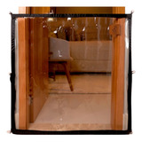 Grade Bebe Cão Tela De Proteção P Portas 110 Cm X 90 Cm