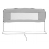 Grade Cama 94cm Criança Cama Box C Trava Segura Resistente Cor Cinza branco Liso