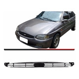 Grade Central Frontal Preta Ford Escort Sw Zetec 96 97 98 99