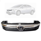 Grade Civic 2012 2013 2014 2015 Friso Cromado Emblema Honda