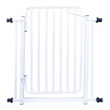 Grade De Porta Portão Proteção Cachorro Criança 74 A 79 Cm
