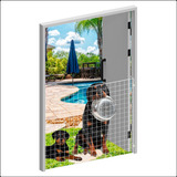 Grade De Proteção Cachorro Portão Cerca Pet Tela 80x1 00mt