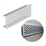 Grade De Ventilação Aluminio 500mm Acabamento Fosco
