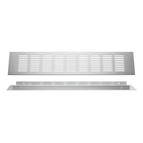 Grade De Ventilação Grelha De Alumínio Retangular 80x400mm