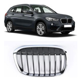 Grade Dianteira Cromada Bmw X1 2016 2017 2018 2019 F48