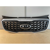 Grade Dianteira Cromada Kia Picanto 09 011 Usada Original