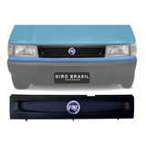Grade Dianteira Frente Fiat Uno 2002 Simbolo Fiat Azul