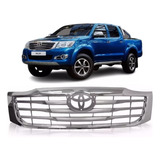 Grade Dianteira Hilux 2012 2013 2014 2015 Toda Cromada