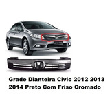 Grade Dianteira Radiador Honda Civic 2012