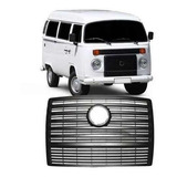 Grade Dianteira Radiador Perua Kombi 2006 A 2014 Preto