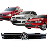 Grade Dianteira Vw Gol Voyage Saveiro G6 Original Emblema