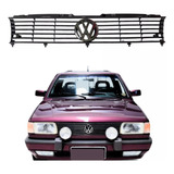 Grade Emblema Gol Voyage Saveiro Parati 91 95 Cinza Escuro
