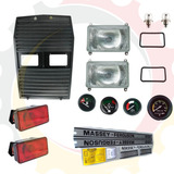 Grade Farol Lanterna Marcadores Adesivo Trator Mf292