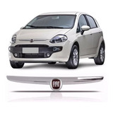 Grade Friso Moldura Cromado Punto 13 14 15 16 Com Emblema