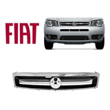 Grade Frontal Fiat Palio Fire 2012 Modelo Economy Cromado