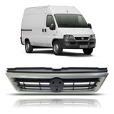 Grade Frontal Friso Prata Citroen Jumper 2011 2012 2013 2014
