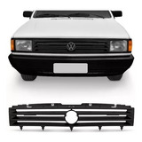 Grade Frontal Radiador Gol Saveiro 87 88 1989 90 Maior Preta