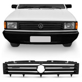 Grade Frontal Radiador Gol Saveiro 87 88 89 90 Maior Preta