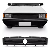 Grade Frontal Radiador Gol Saveiro 87 88 89 90 Maior Preta