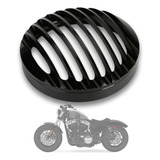 Grade Grelha Farol Harley Sportster 883 Xl Iron 1200 5 3 4