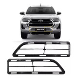Grade Inferior Parachoque Dianteiro Hilux 2021 2022 2023 Par
