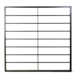 Grade Janela 100x120 Aço Maciço Ou Sob Medida