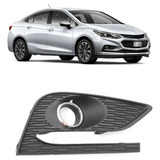 Grade Moldura Farol Milha Cruze 2017 2018 2019 Aro Cromado