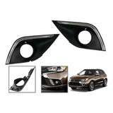 Grade Moldura Farol Milha Neblina Outlander 2016 A 2019 Par
