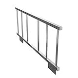 Grade Para Beliche Ou Cama Em Aço Cromado Flape