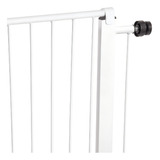 Grade Para Porta Kiddo Keeper Y Extensor 10cm Cor Branco Tamanho Único