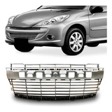 Grade Parachoque Dianteiro Peugeot 207 Ano 2008 Á 2013 Prata
