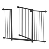 Grade Portão Divisor Ambiente Multigrade 70 A 100 Cm Preto