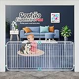 Grade Portão Pet Proteção Extensivo Expansivo 99 A 165cm Cão Segurança Cães Bêbes Criança