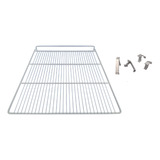 Grade Prateleira Fricon Slim 400x416mm Brinde 4 Suportes