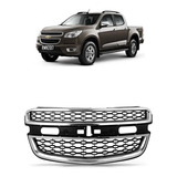 Grade Radiado S10 Trailblazer 12 13 14 2015 16 Friso Cromado