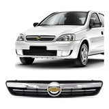 Grade Radiador Corsa Montana 2002 Até 2012 Friso Cromado