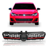 Grade Radiador Golf Gti 2014 2015 2016 Com Friso Vermelho