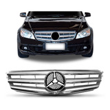 Grade Radiador Mercedes C180 2008 2009 2010 11 Friso Cromado