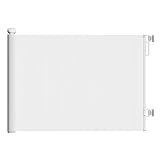 Grade Retrátil De Segurança Multiuso Infantil Kababy Branca