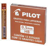 Grafite 0 5 Hb Estojo Com 12 Minas Pilot Caixa C 12 Tubos