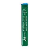 Grafite 0 7mm B Faber castell 12 Estojos C 24 Minas Cada