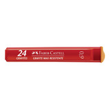 Grafite 0 9mm B Faber Castell 24 Minas Caixa C 14 Tubos